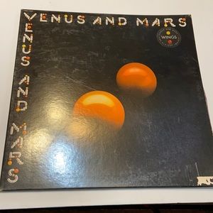 Vintage Wings Venus and Mars Vinyl Album 1975